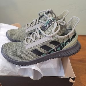 Mens Adidas Kaptir 2.0 Camo Green Size 11